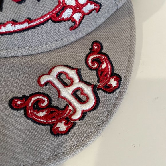 Boston Red Sox New Era 59Fifty Spellout Hat - Picture 3 of 8